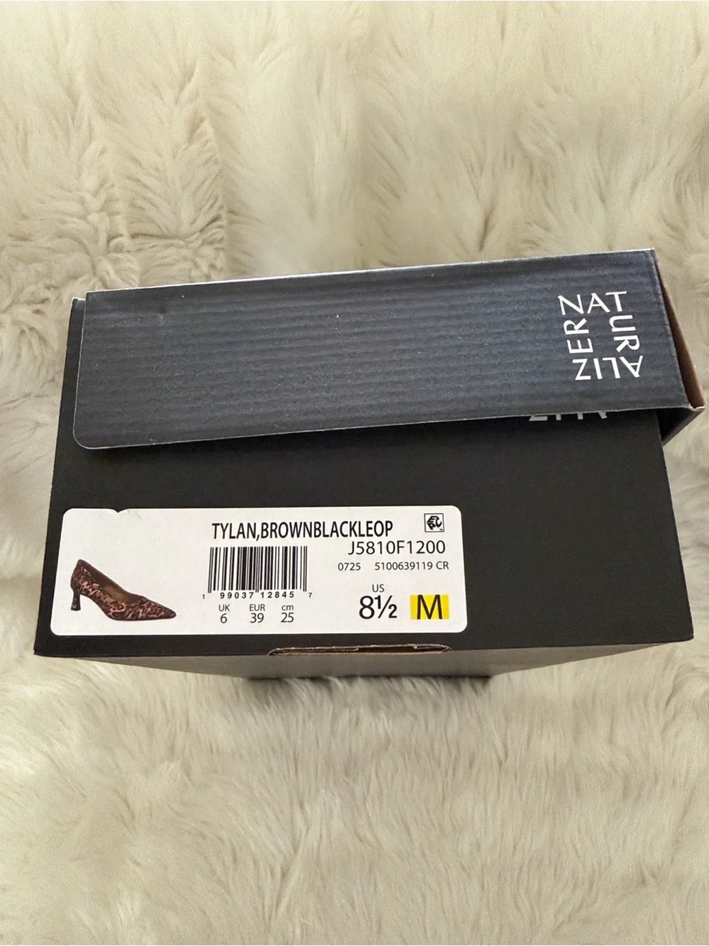 Naturalizer Tylan Brown Black Size 8.5 Women’s